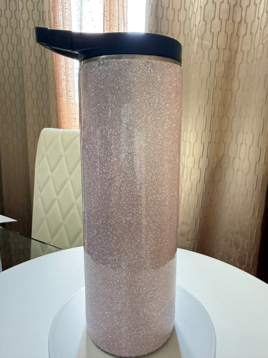 20oz Light Pink Glitter Base