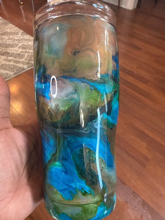 #64 🦋 20oz Modern Curve