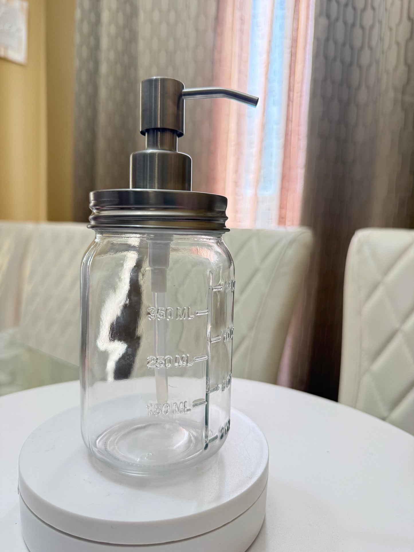 Glass Soap Dispenser