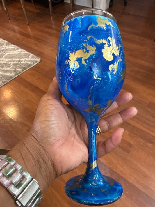#87🦋 Wine Glass