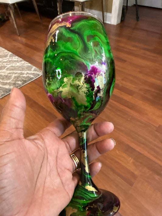 #77🦋 Wine Glass