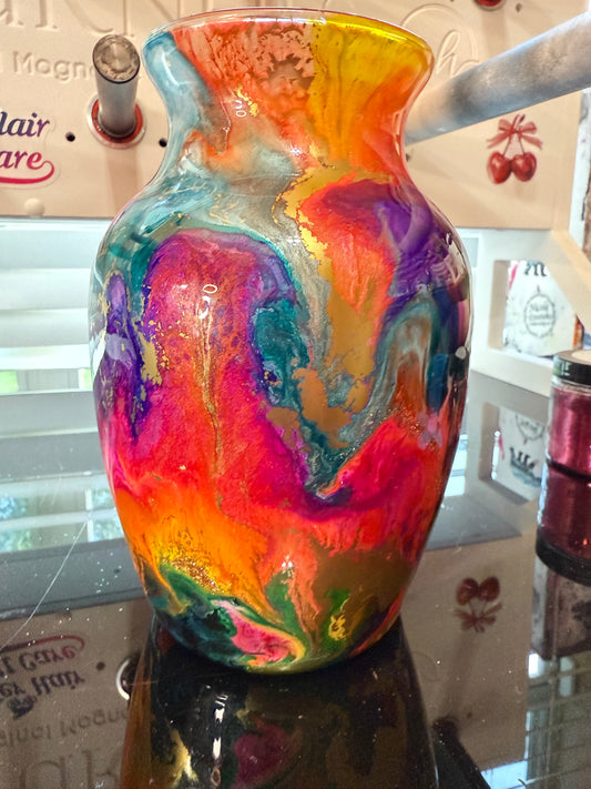 Ink Drop Vase