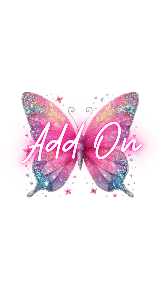 Customize Your Tumbler $5 Each: Name, Mica, Base Glitter, Base, Template