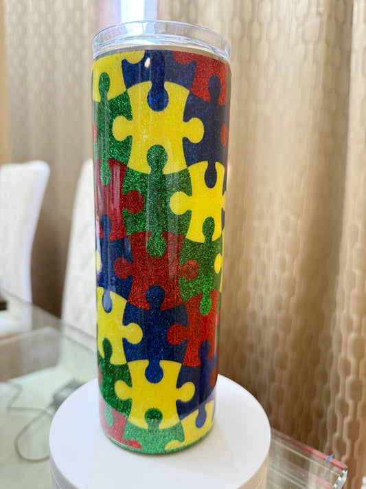 20oz Puzzle Tumbler